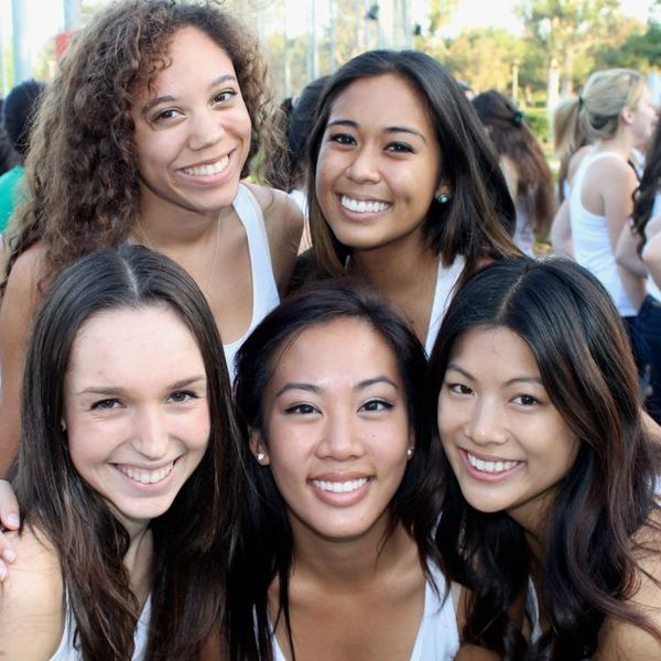 UCI sorority chapter group photo
